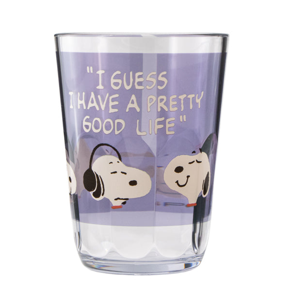 スヌーピー クリアタンブラー 370mL (FUNNY BEAGLE)