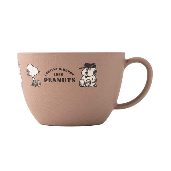 スヌーピー スープカップ (CONTENT＆HAPPY)