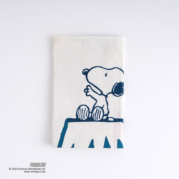 スヌーピー かまわぬ てぬぐい (富士山とスヌーピー)