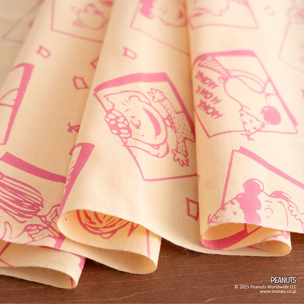 スヌーピー かまわぬ てぬぐい (75thパーティー)