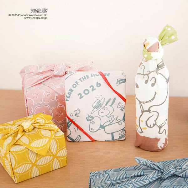 スヌーピー かまわぬ てぬぐい (ホーススヌーピー)