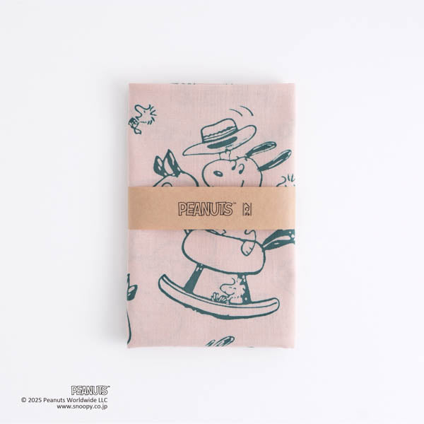 スヌーピー かまわぬ てぬぐい (ホーススヌーピー/ちらし)