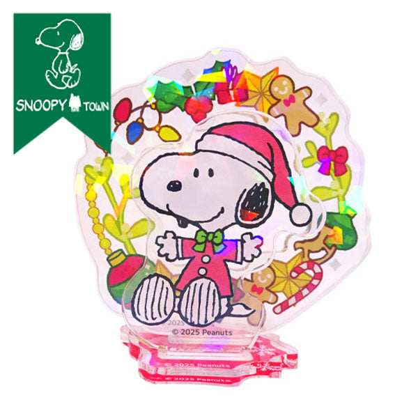 スヌーピー ホログラムアクリルスタンド (Can’t wait for Christmas!!)