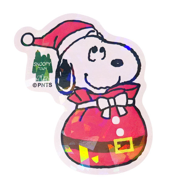 スヌーピー ホログラムステッカー6枚セット (Can’t wait for Christmas!!)
