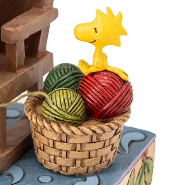 PEANUTS JIM SHORE フィギュア Handmade Happiness