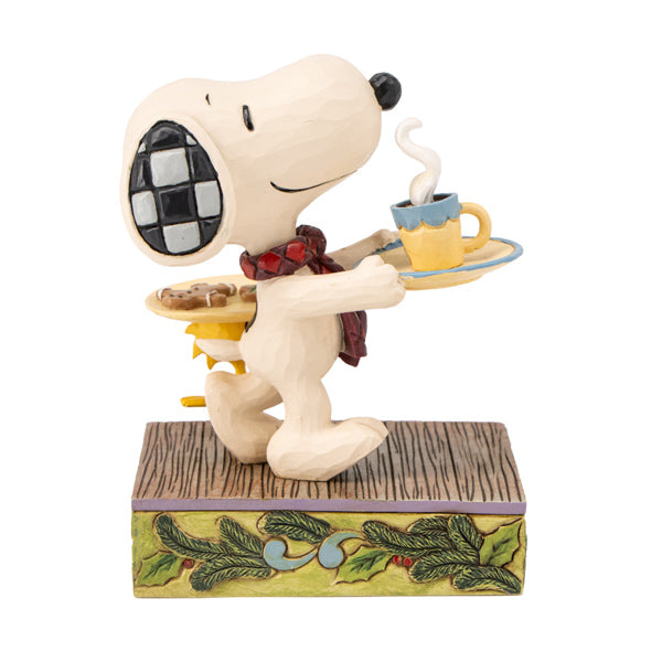 PEANUTS JIM SHORE フィギュア Santa's Sweet Surprise