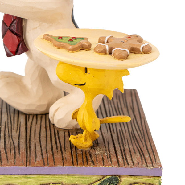 PEANUTS JIM SHORE フィギュア Santa's Sweet Surprise