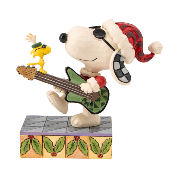 PEANUTS JIM SHORE フィギュア Rock‘n’Roll Duo