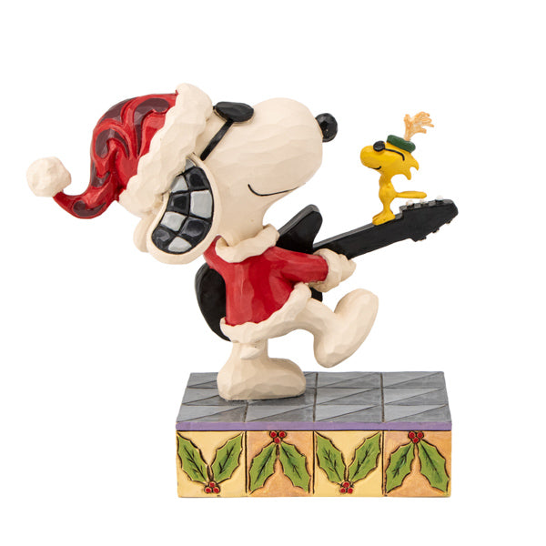 PEANUTS JIM SHORE フィギュア Rock‘n’Roll Duo