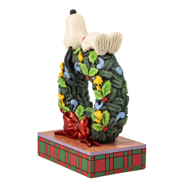 PEANUTS JIM SHORE フィギュア Happy Holiday Dreams