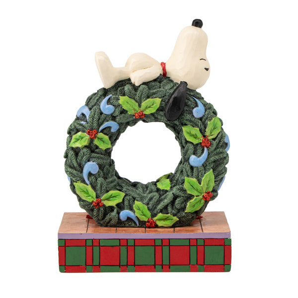 PEANUTS JIM SHORE フィギュア Happy Holiday Dreams