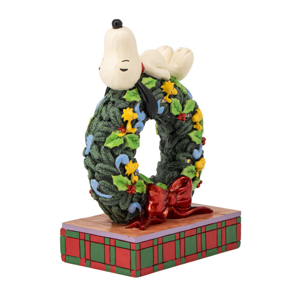 PEANUTS JIM SHORE フィギュア Happy Holiday Dreams