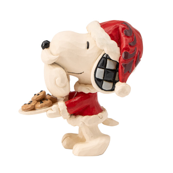PEANUTS JIM SHORE Santa Snoopy Santa with Beard Mini