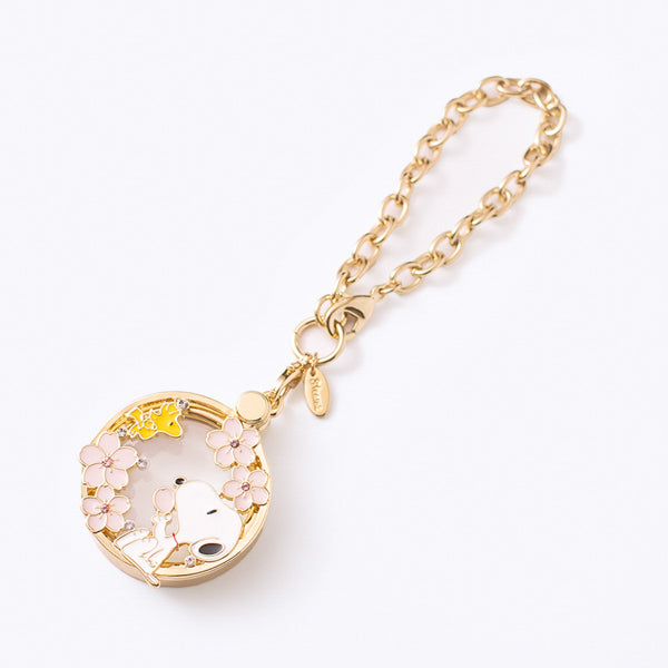 おめかしルーペ・PEANUTS (桜とスヌーピーたち)