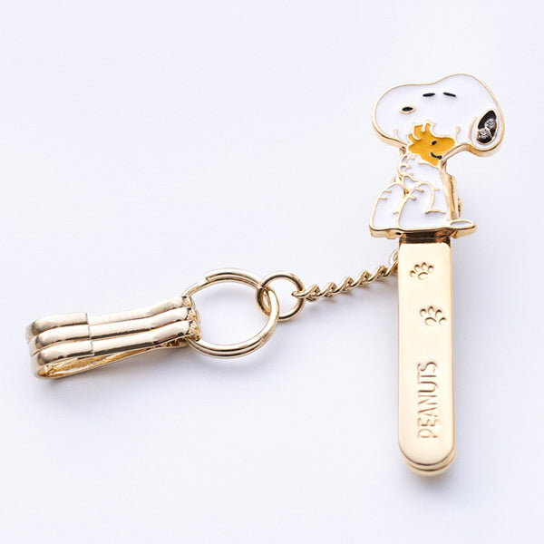 バッグキークリップmini・PEANUTS (スヌーピーとウッドストック)