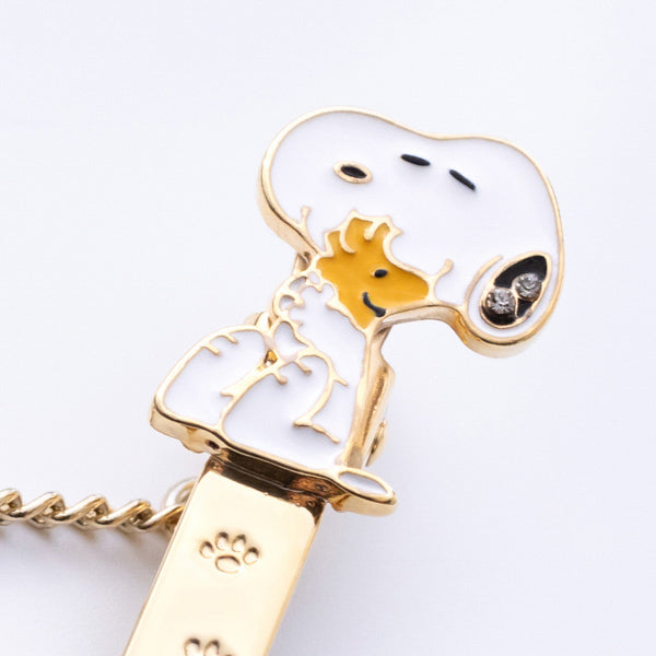 バッグキークリップmini・PEANUTS (スヌーピーとウッドストック)