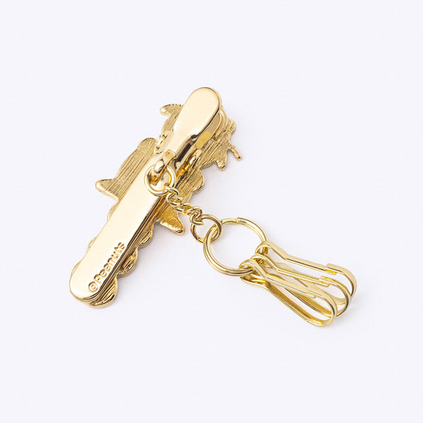 バッグキークリップmini・PEANUTS (ドーナツとオラフ)