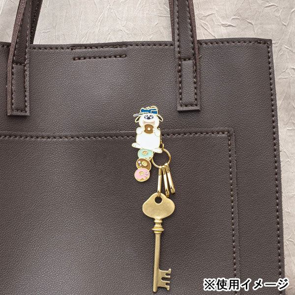 バッグキークリップmini・PEANUTS (ドーナツとオラフ)