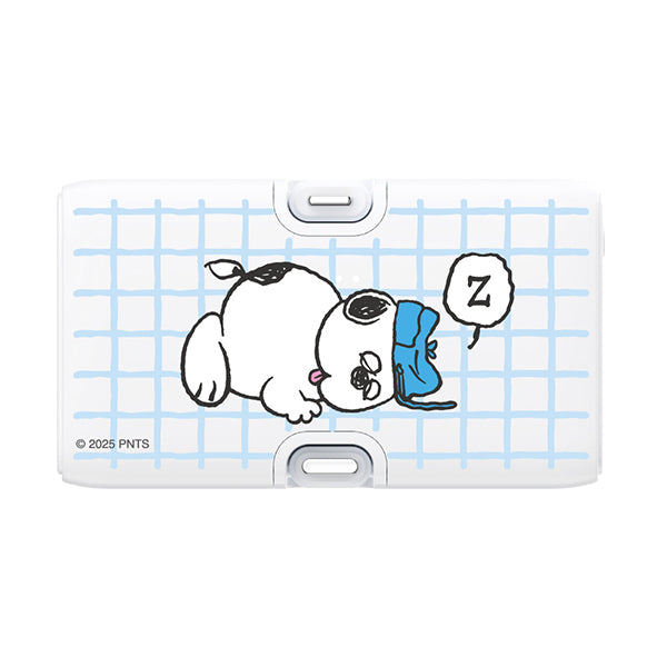 スヌーピー Lightning / Type-C コネクタ付き リチウムイオン充電器 4000mAh (オラフ)