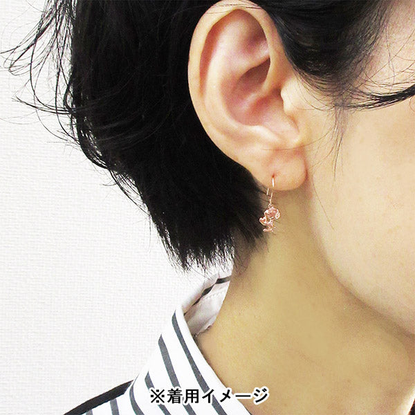 HUGハートスヌーピー プチピアス