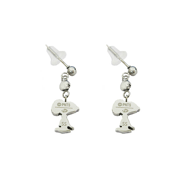 PEANUTS 「phitenモデル」スヌーピースウィングキュービック ピアス