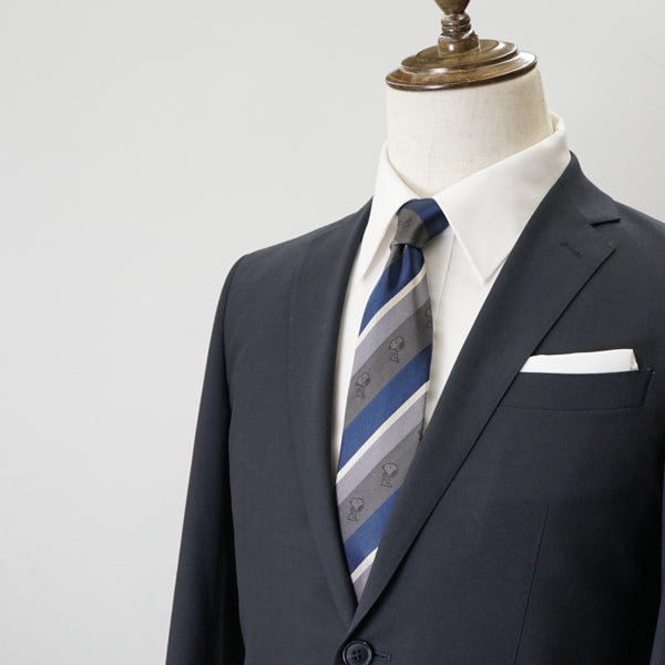 スヌーピー ネクタイ (ストライプ柄)