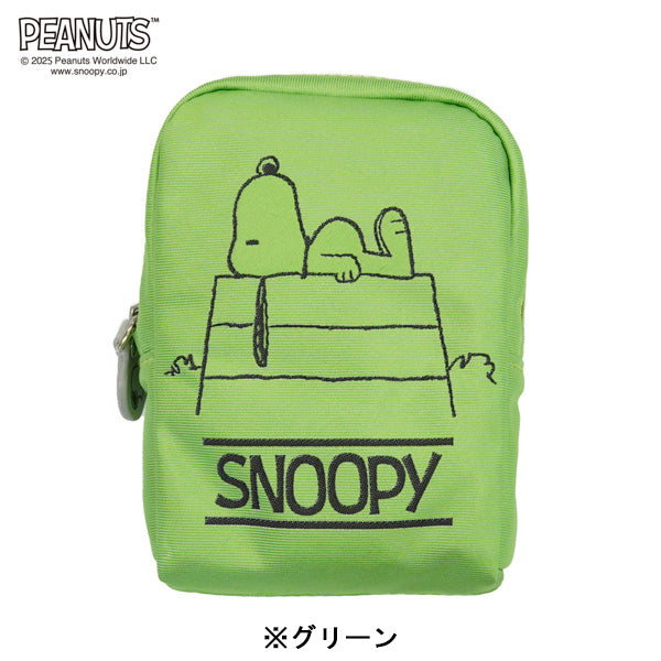 スヌーピー コスメポーチ (ネオンカラー柄)