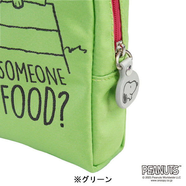スヌーピー コスメポーチ (ネオンカラー柄)