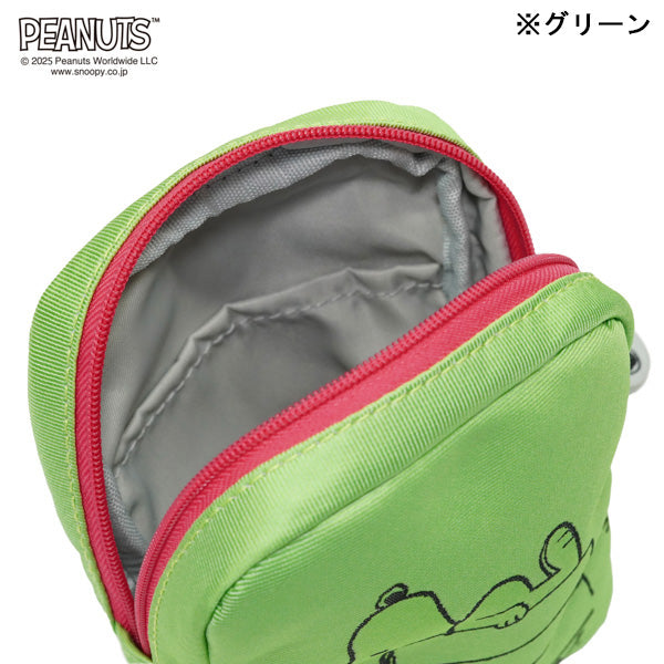 スヌーピー コスメポーチ (ネオンカラー柄)