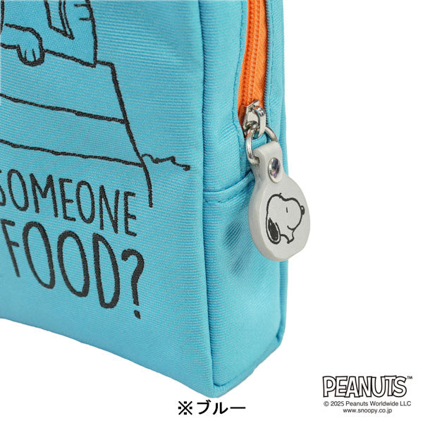 スヌーピー コスメポーチ (ネオンカラー柄)