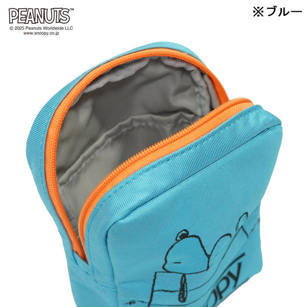 スヌーピー コスメポーチ (ネオンカラー柄)