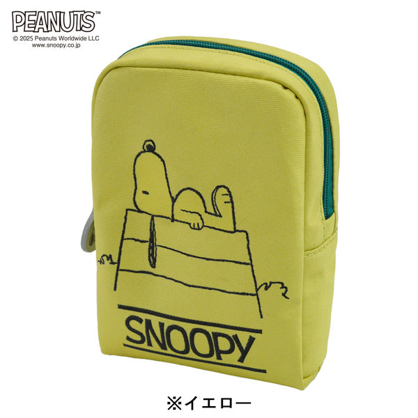 スヌーピー コスメポーチ (ネオンカラー柄)