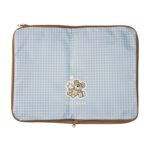 スヌーピー 圧縮ポーチL (スヌーピーとくま)