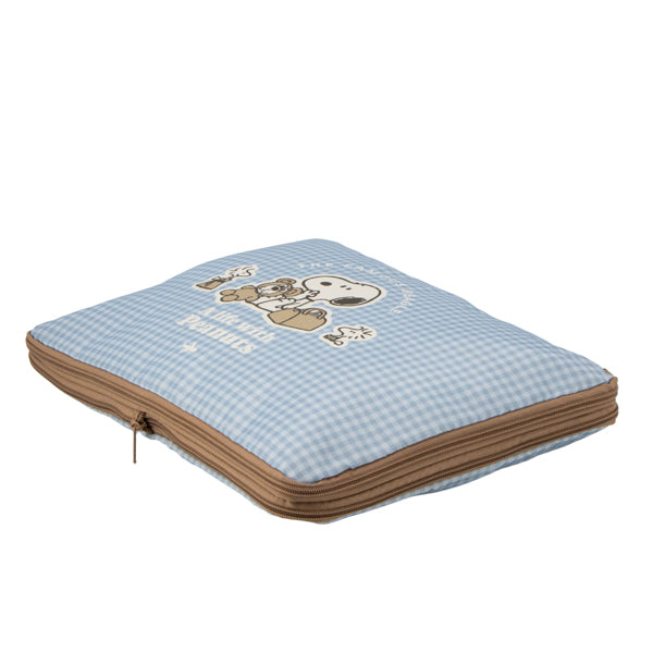 スヌーピー 圧縮ポーチL (スヌーピーとくま)