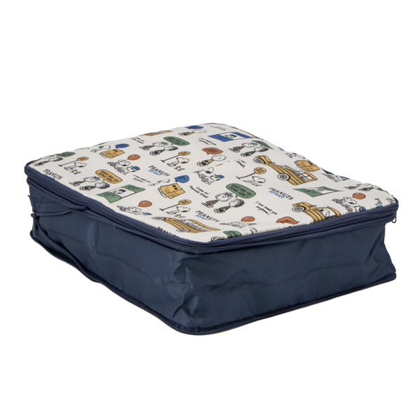 スヌーピー 圧縮ポーチL (PEANUTS STREET)