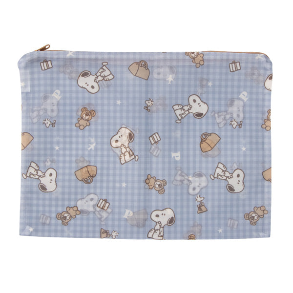 スヌーピー メッシュポーチ 5点セット (スヌーピーとくま)