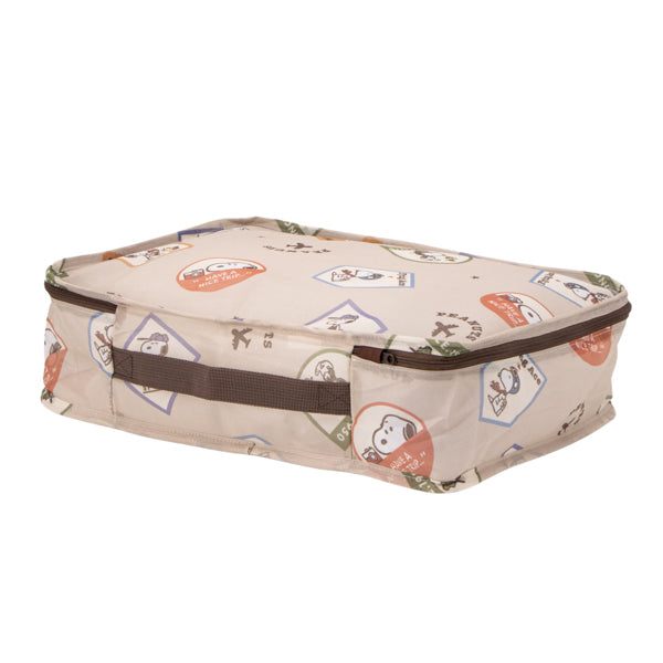 スヌーピー メッシュポーチ 5点セット (Let's take a trip)