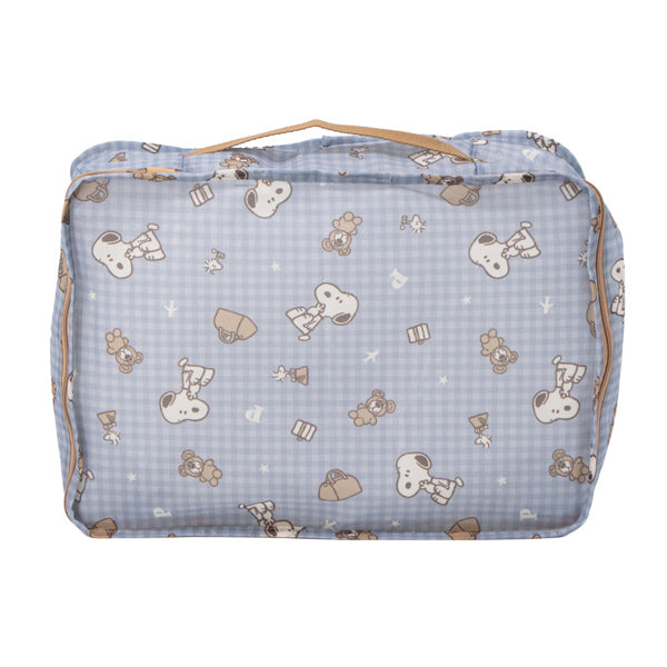 スヌーピー メッシュポーチ 2点セット (スヌーピーとくま)