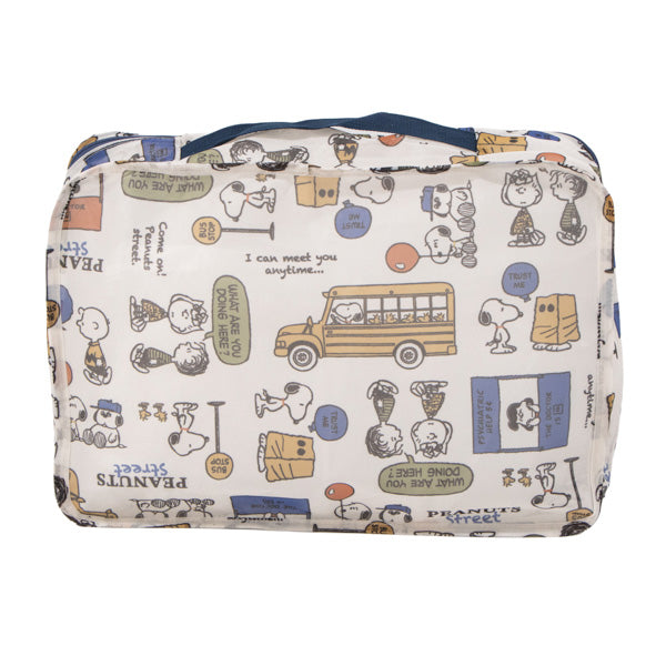 スヌーピー メッシュポーチ 2点セット (PEANUTS STREET)