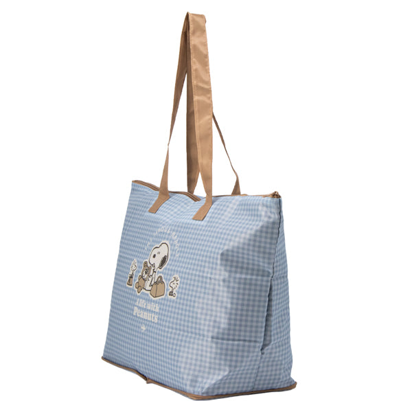 スヌーピー 折りたたみボストンバッグ (スヌーピーとくま)