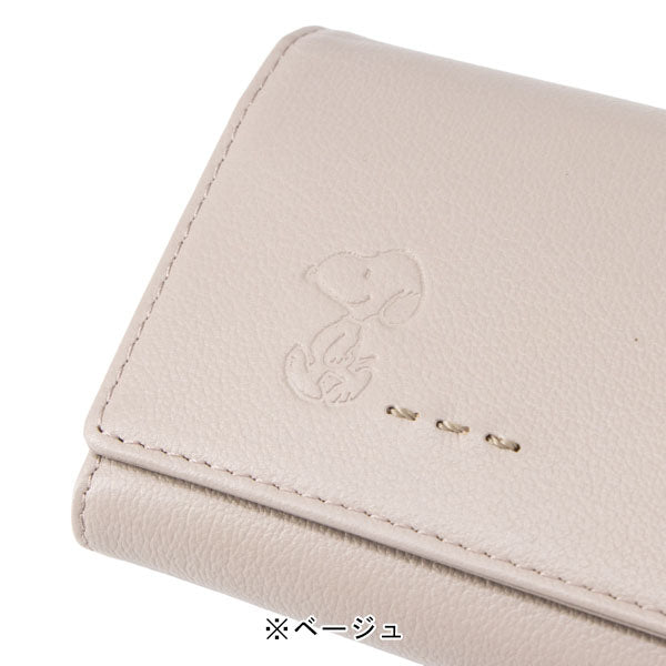 スヌーピー 2ルーム束入れ財布 (ステッチシリーズ)