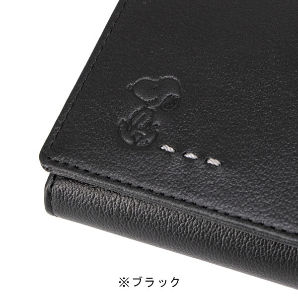 スヌーピー 2ルーム二つ折財布 (ステッチシリーズ)