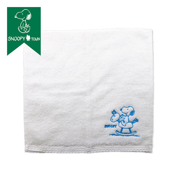 スヌーピー あまわたミニタオル (ホワイト／YEAR OF THE HORSE)