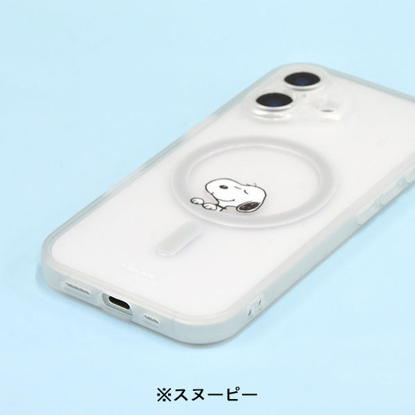 スヌーピー IIIIfit プランプフレーム iPhone17 MagSafe 対応 ケース