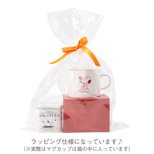 【おかいものSNOOPY限定】マグカップ＆SNOOTEAギフトセット