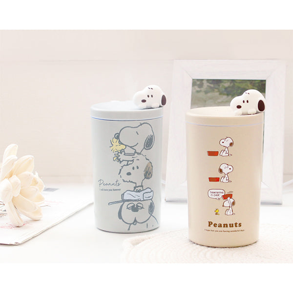 スヌーピー マスコット付きスリム加湿器