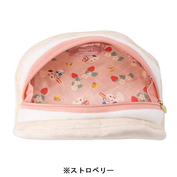 スヌーピー クリームサンドポーチ (Love＆Sweetsシリーズ)