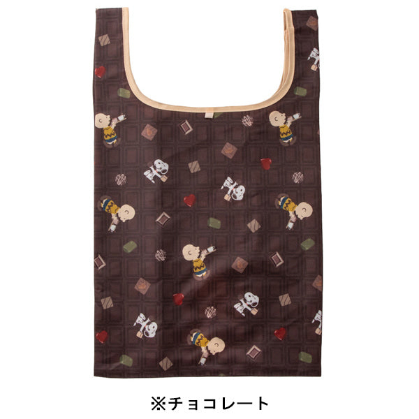 スヌーピー ポーチ付きエコバッグ (Love＆Sweetsシリーズ)