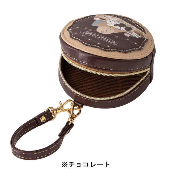 スヌーピー ラウンドマカロンポーチ (Love＆Sweetsシリーズ)