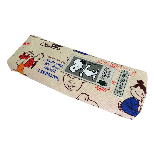 PEANUTS×一澤信三郎帆布コラボ ペンケース (総柄)